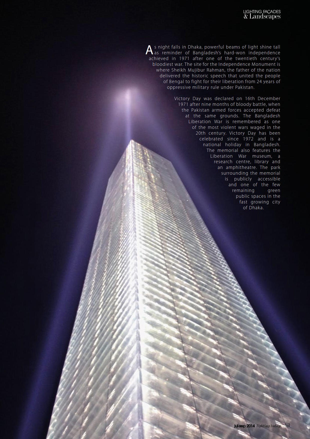 Lighting Today Tower of Light 2