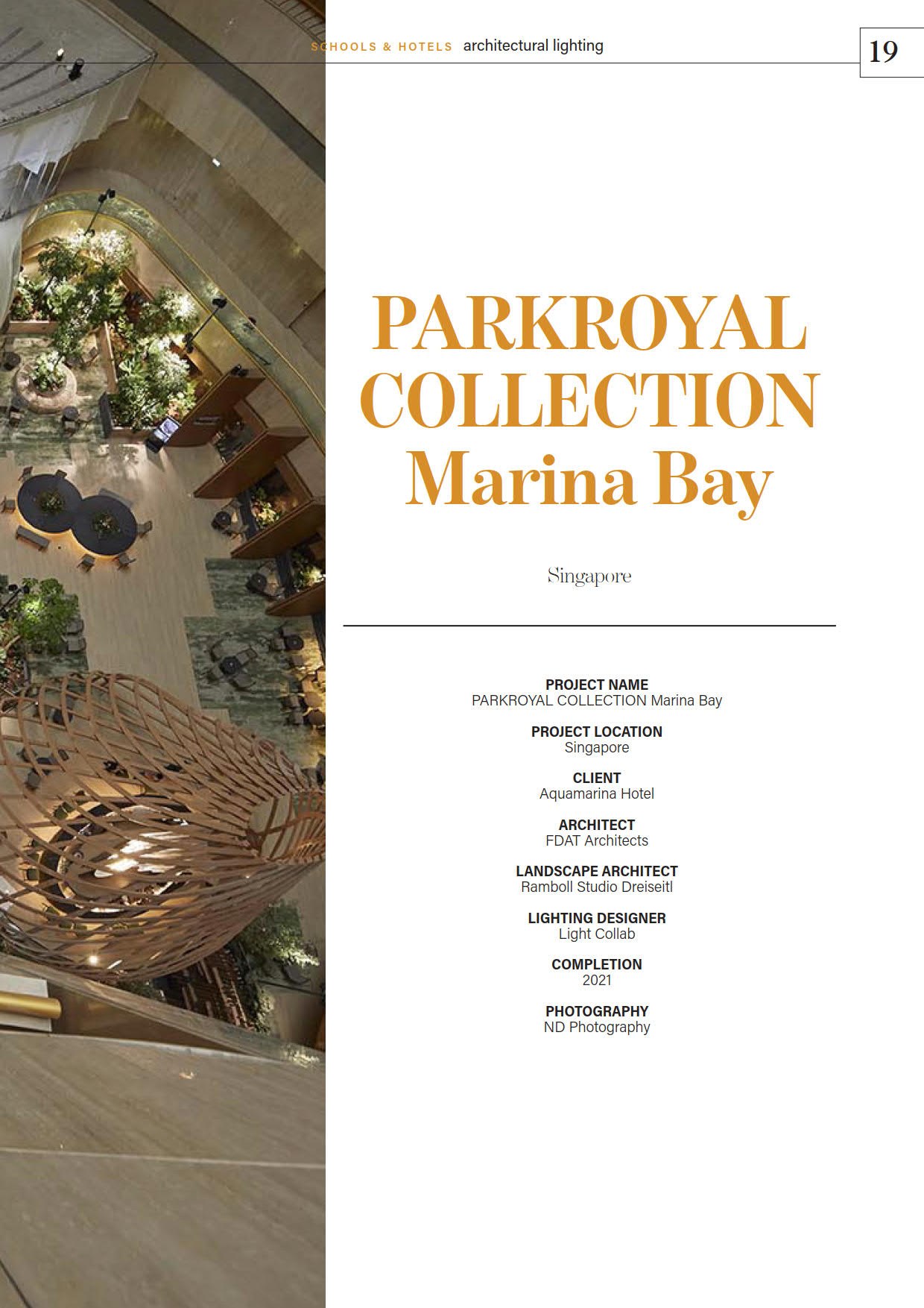 Lighting Today Parkroyal Collection Marina Bay 3