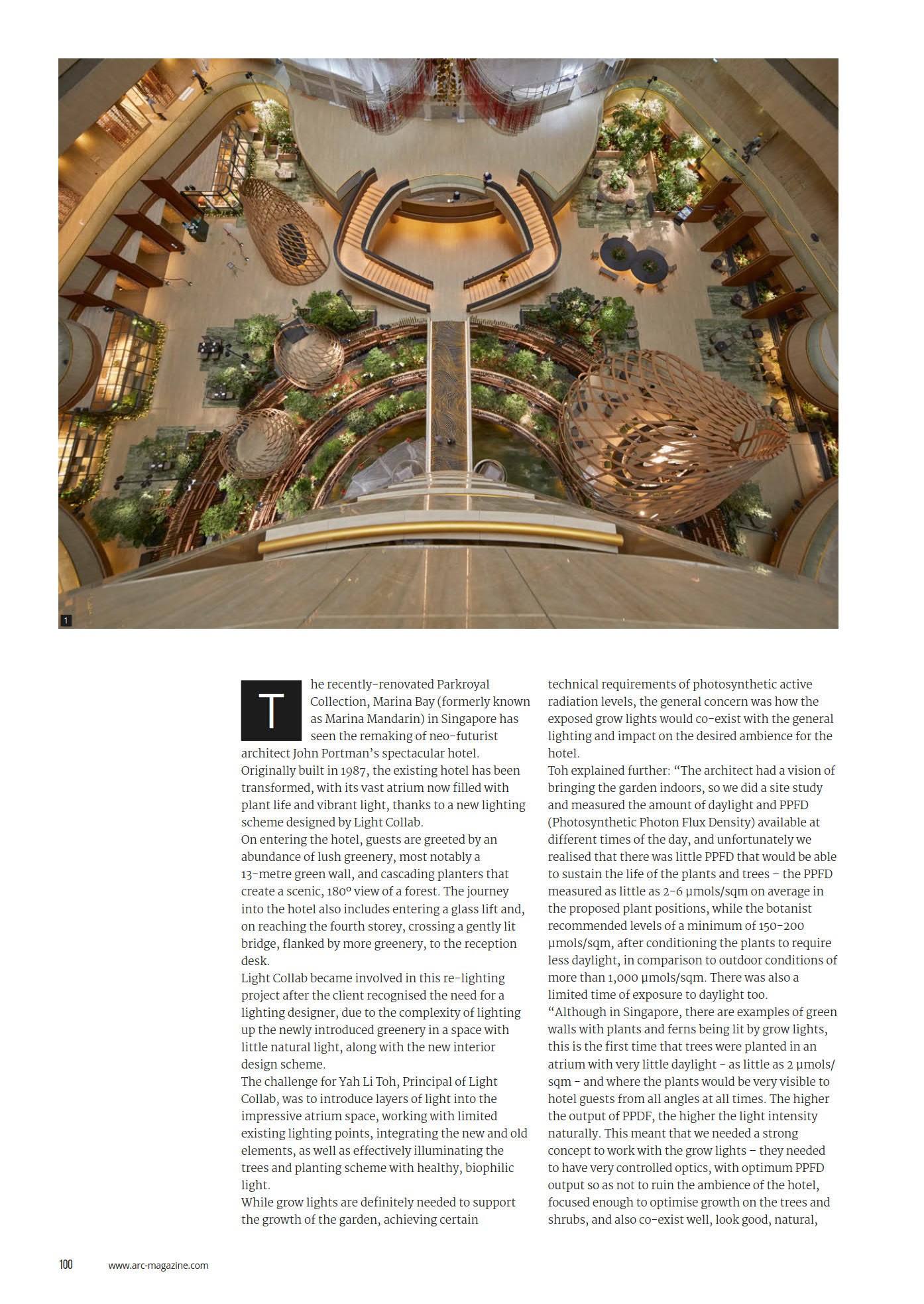 Arc121 PARKROYAL COLLECTION Marina BAY 4