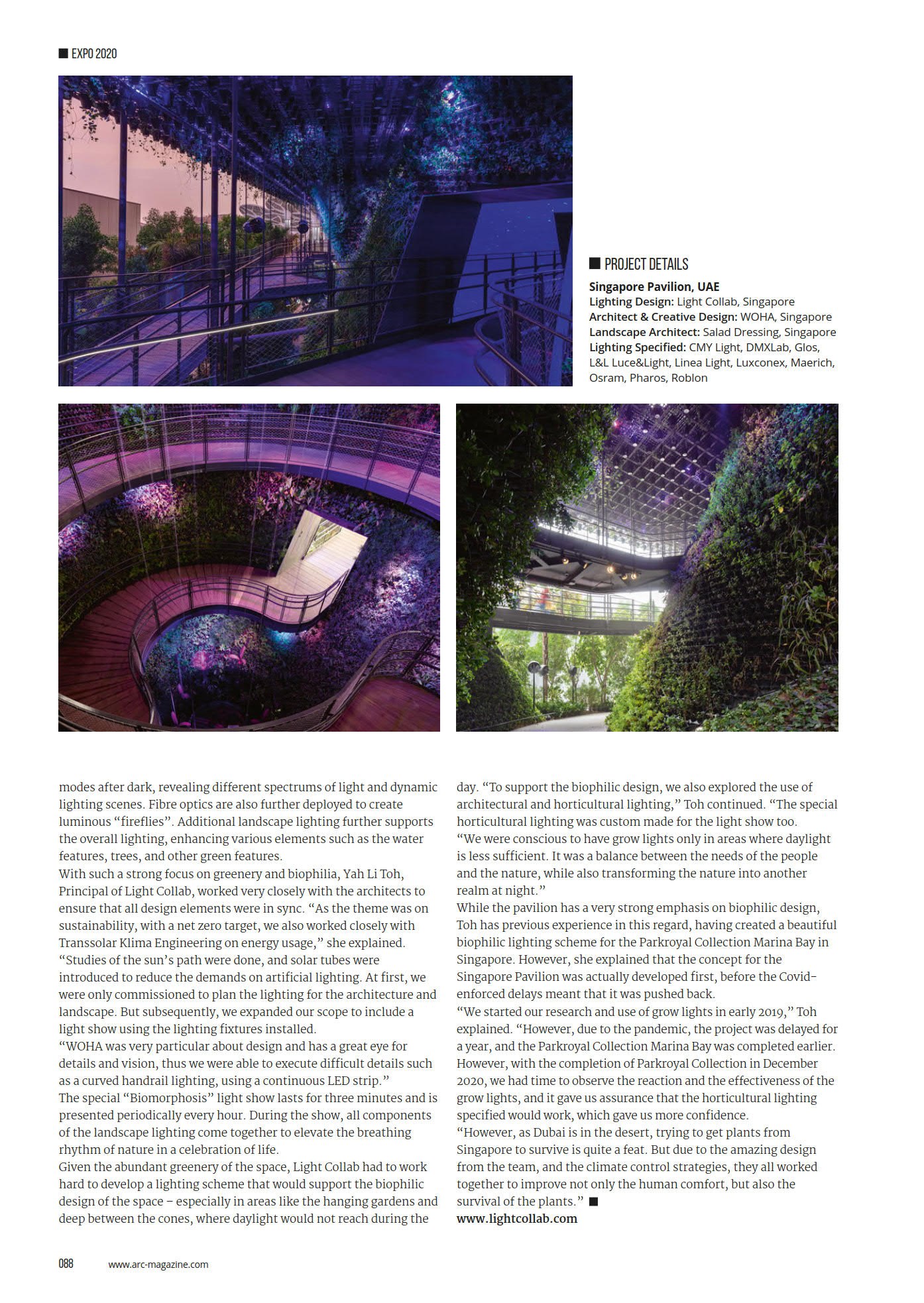 Arc125 Singapore Pavilion World Expo 4