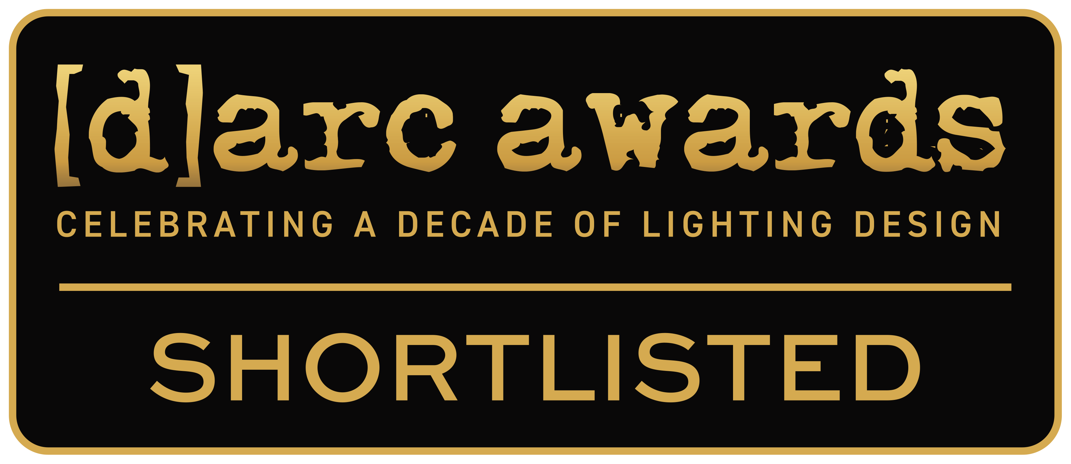 Darcawards 10th Badge Shortlisted